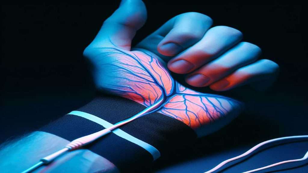 گرفتن تست نوار عصب دست گرفتن تست نوار عصب دست