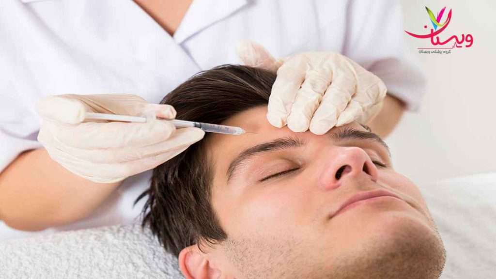 بوتاکس پیشانی مزایای بوتاکس میگرن