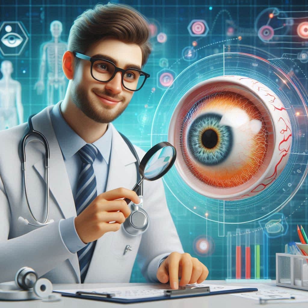 پزشکی که متخصص میگرن چشمی است متخصص میگرن چشمی