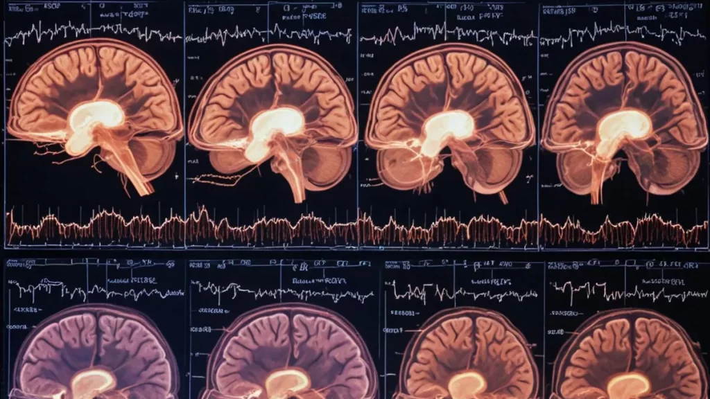 تصویری از MRI مغز فرد مبتلا به صرع