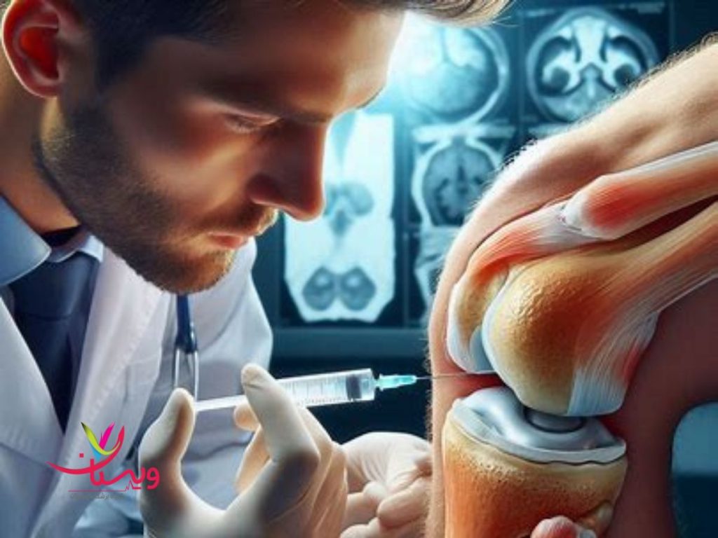کاهش التهاب و درد تزریق ژل زانو برای کاهش درد