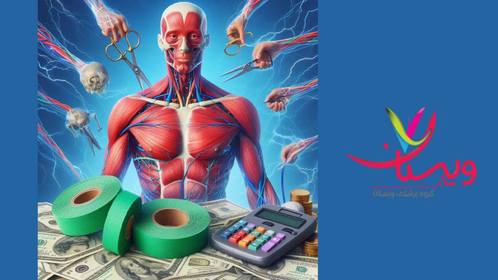 میزان پوشش قیمت با بیمه تکمیلی آسیا پوشش بیمه تکمیلی آسیا برای نوار عصب و عضله