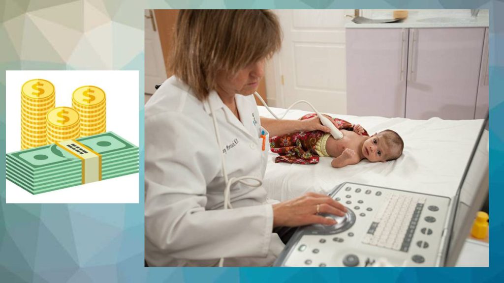 تعرفه آزاد اکوی قلب نوزاد و کودک قیمت اکوی کودکان و نوزادان