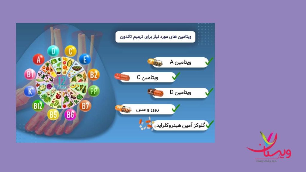 رژیم غذایی برای تاندون پا تغذیه و کشیدگی تاندون پا