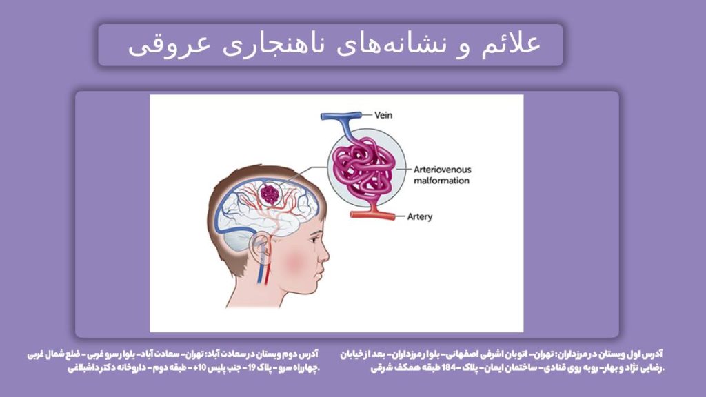 علائم بدشکلی رگها نشانههای آسیب ساختاری عروق