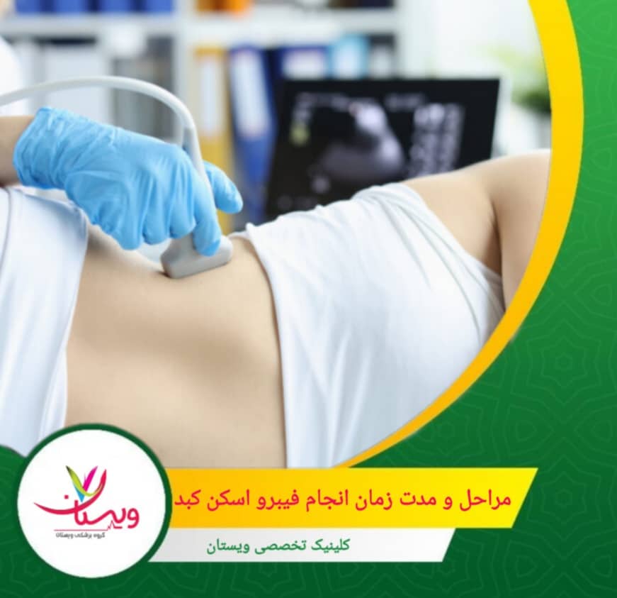 پیش از تست لازم است بیمار حداقل ۳ ساعت ناشتا باشد و لباس راحت برای دسترسی به ناحیه شکم بپوشد. مراحل و مدت زمان انجام فیبرو اسکن کبد
